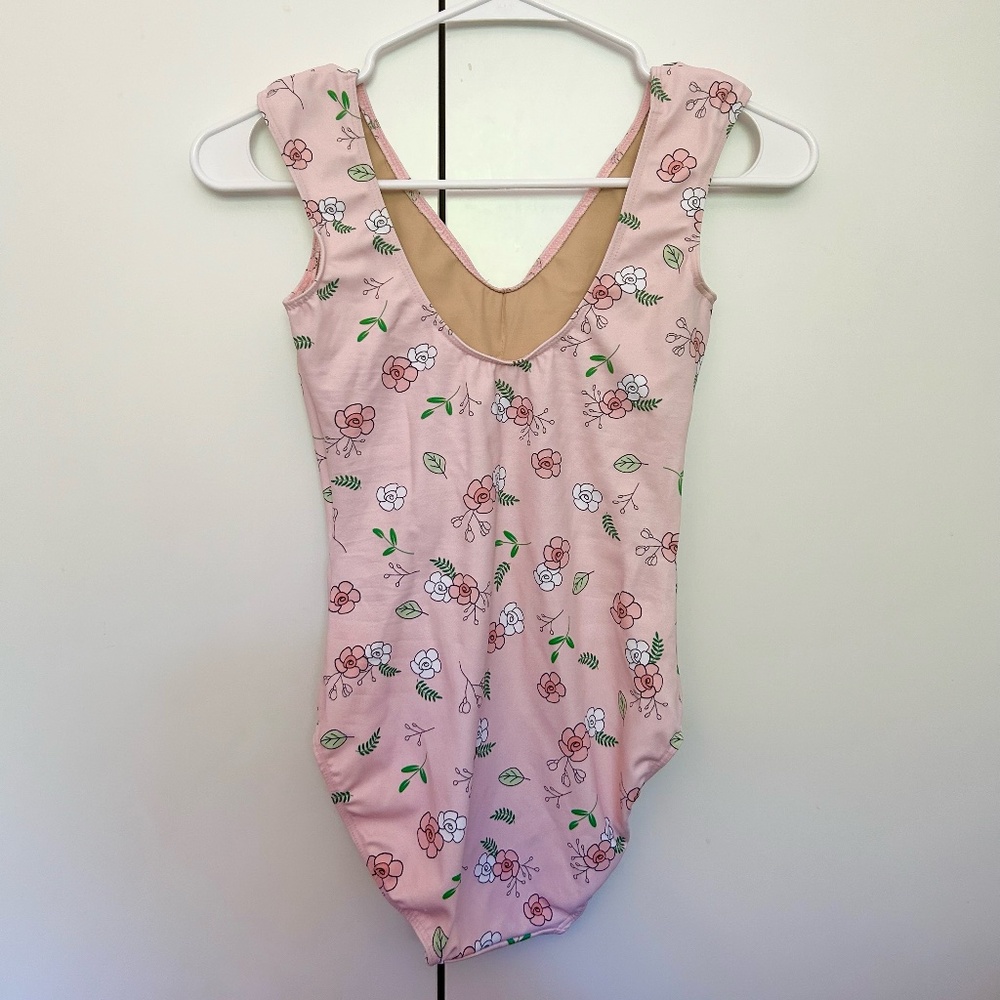 Custom Floral-print Eleve Leotard - Picture 2 of 3